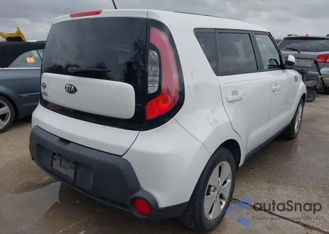 2016 Kia Soul из США, поврежденный, VIN KNDJN2A29G7857095